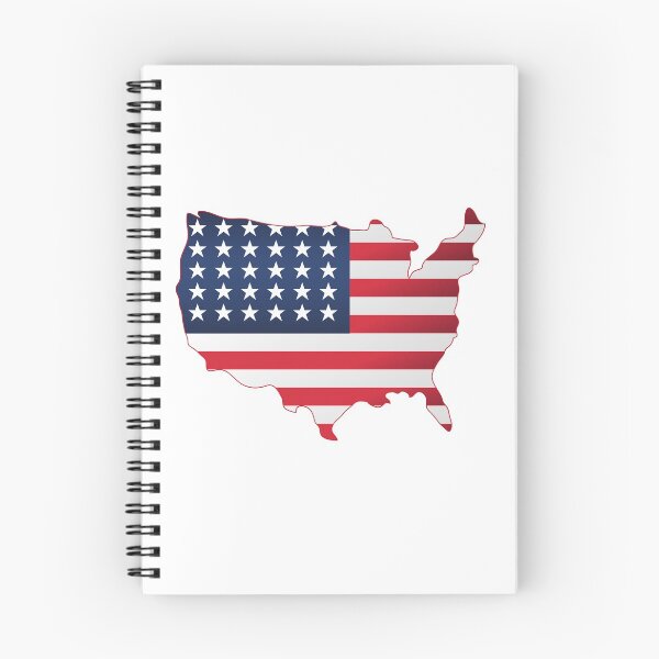 Item preview, United States Map with Flag designed and sold by MyIdentityShop.