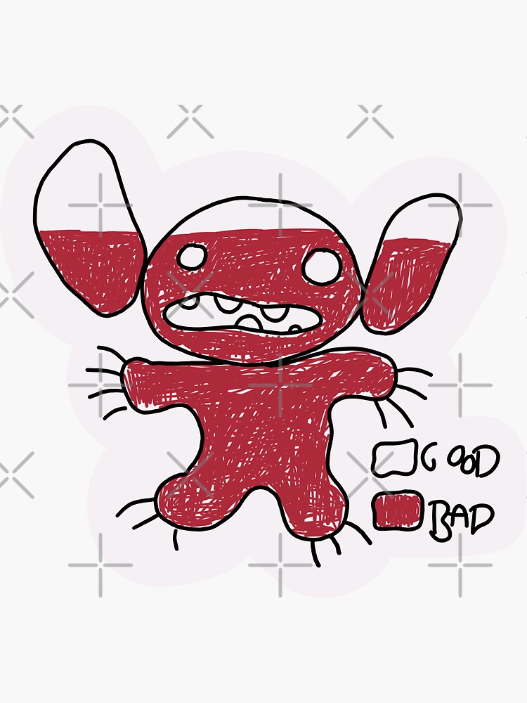 "Bad Stitch Sticker" Sticker for Sale by Imnoprincess16 Redbubble