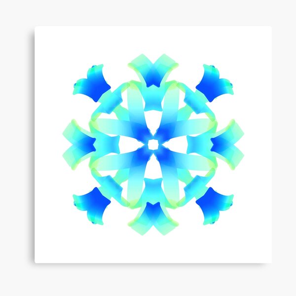 Kaleidoscope Transparent PNG 00013 Canvas Print