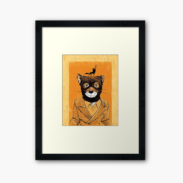 Mr Werewolf Framed Art Print