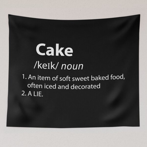 Item preview, The Cake Is a Lie Dictionary Definition  designed and sold by TravelScientist.