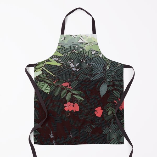 Item preview, Red Flowers in green designed and sold by Bless-Up-Store.