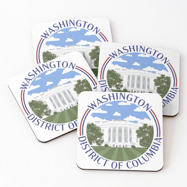 Item preview, Washington, DC designed and sold by Meg-Does-Art.