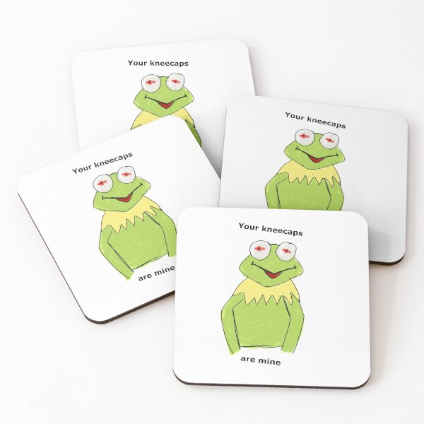 Item preview, Kermit will steal your kneecaps designed and sold by average-art.