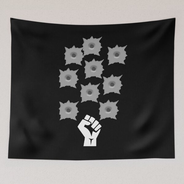 Item preview, BLM JACOB BLAKE GUN SHOT HOLE designed and sold by martinosfr.