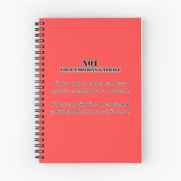 Item preview, I am NOT your punching ball, not your emotions GARBAGE designed and sold by PrimitiveState.