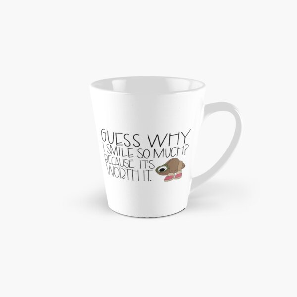 Marcel le coquillage sourit Mug long