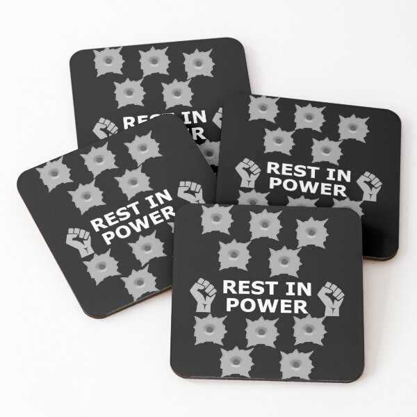 Item preview, BLM JUSTICE REST IN POWER FIST designed and sold by martinosfr.