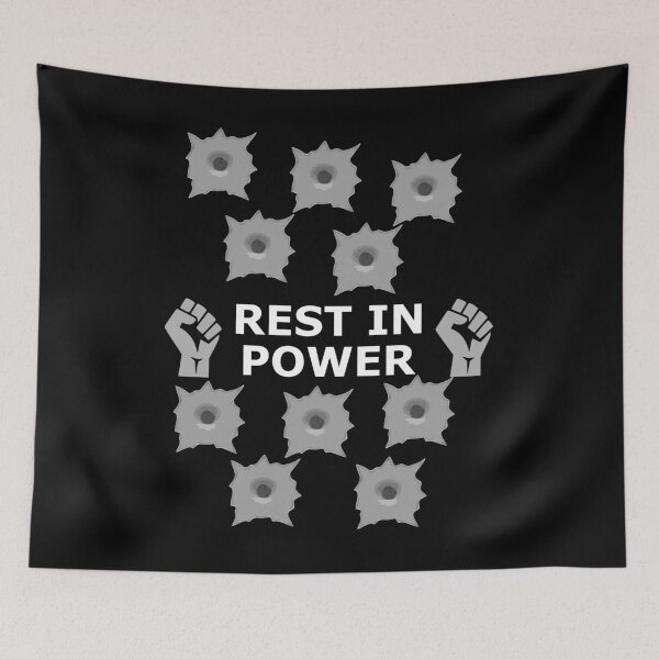 Item preview, BLM JUSTICE REST IN POWER FIST designed and sold by martinosfr.