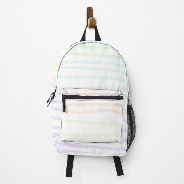 Item preview, Pastel Rainbow Hand Drawn Lines - Lighter designed and sold by Whoopsidoodle.