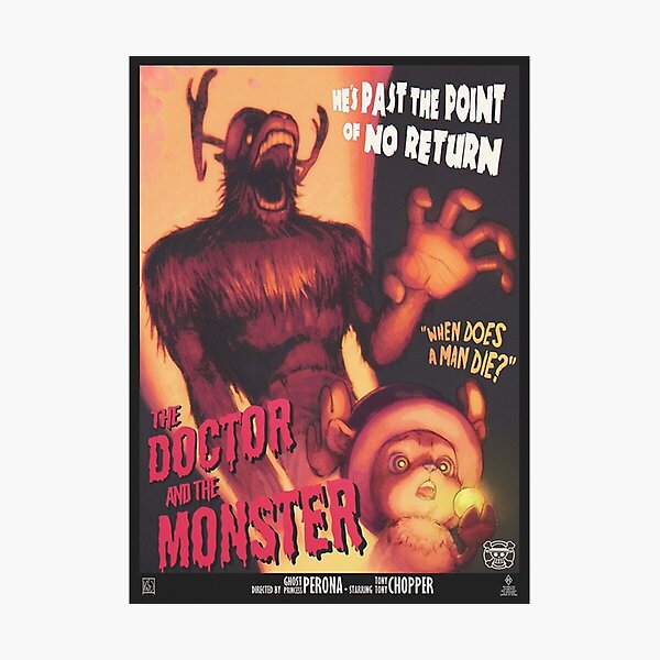 The Doctor and the Monster Photographic Print