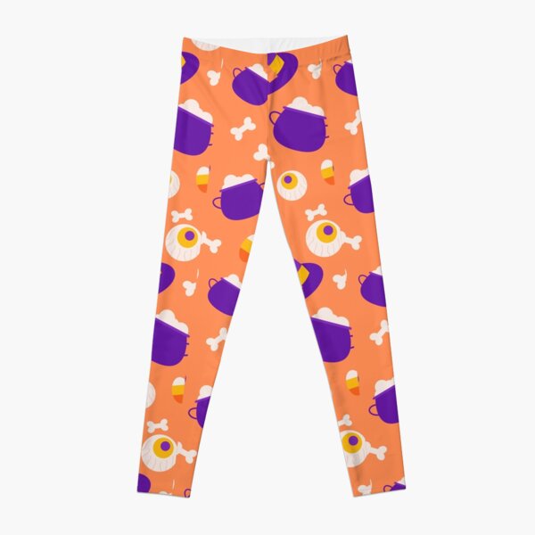 Hello Halloween Pattern Leggings