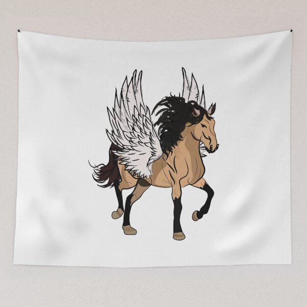 Item preview, unicorn t-shirt | horse with wings poster  designed and sold by KARTICK DUTTA.