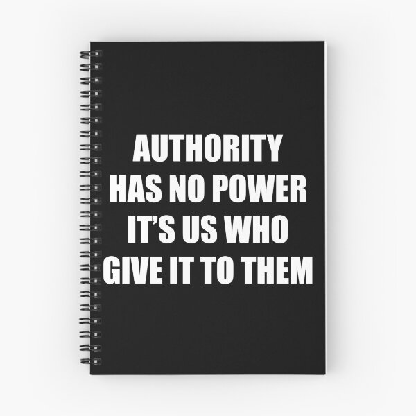 Item preview, Authority Has no Power Don't comply designed and sold by ArtOfRebellion.