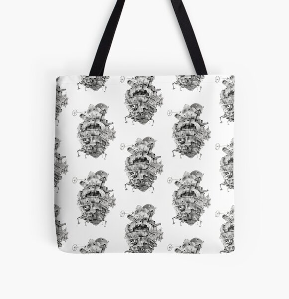 Château en mouvement de Hurlement Tote bag doublé