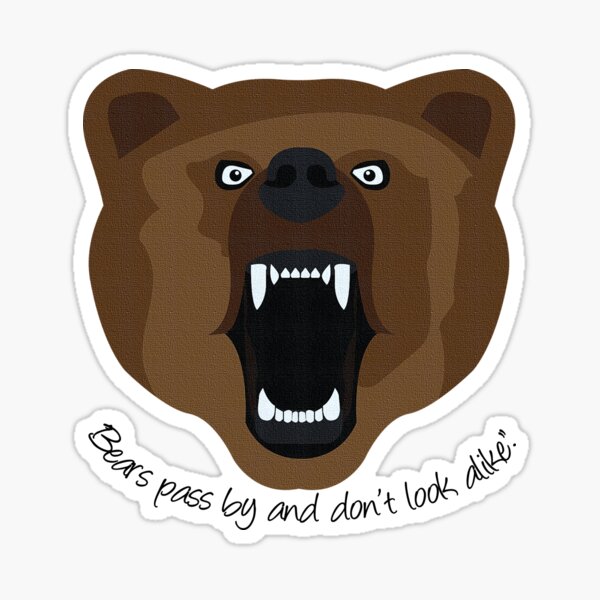 Bear Roblox Stickers Redbubble - brown bear roblox