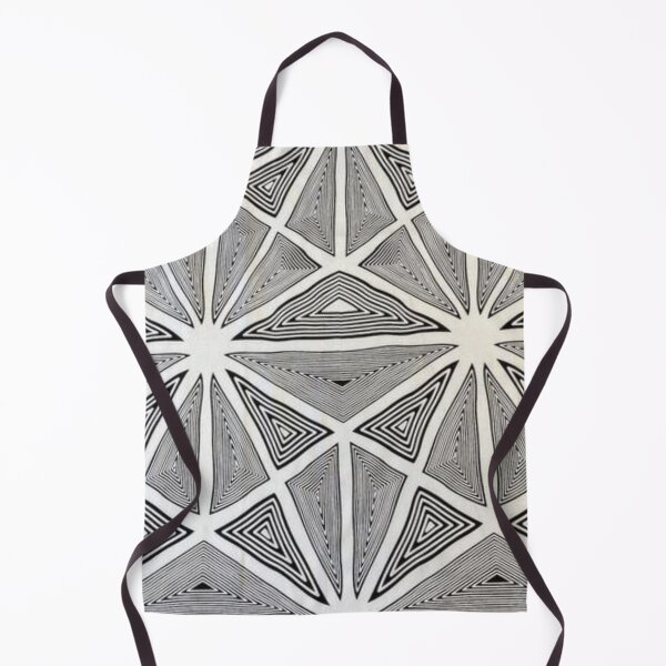 Item preview, Black and White Triangles Pattern designed and sold by africanvisuals.