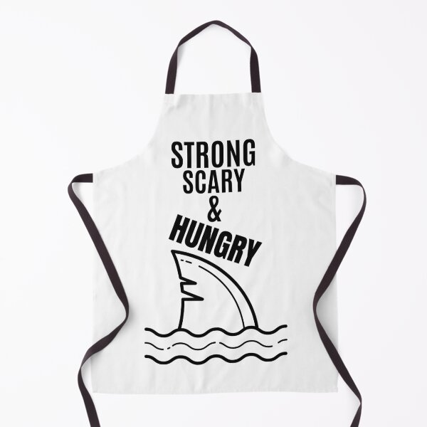 Item preview, Strong Scary & Hungry - shark designed and sold by RIVEofficial.