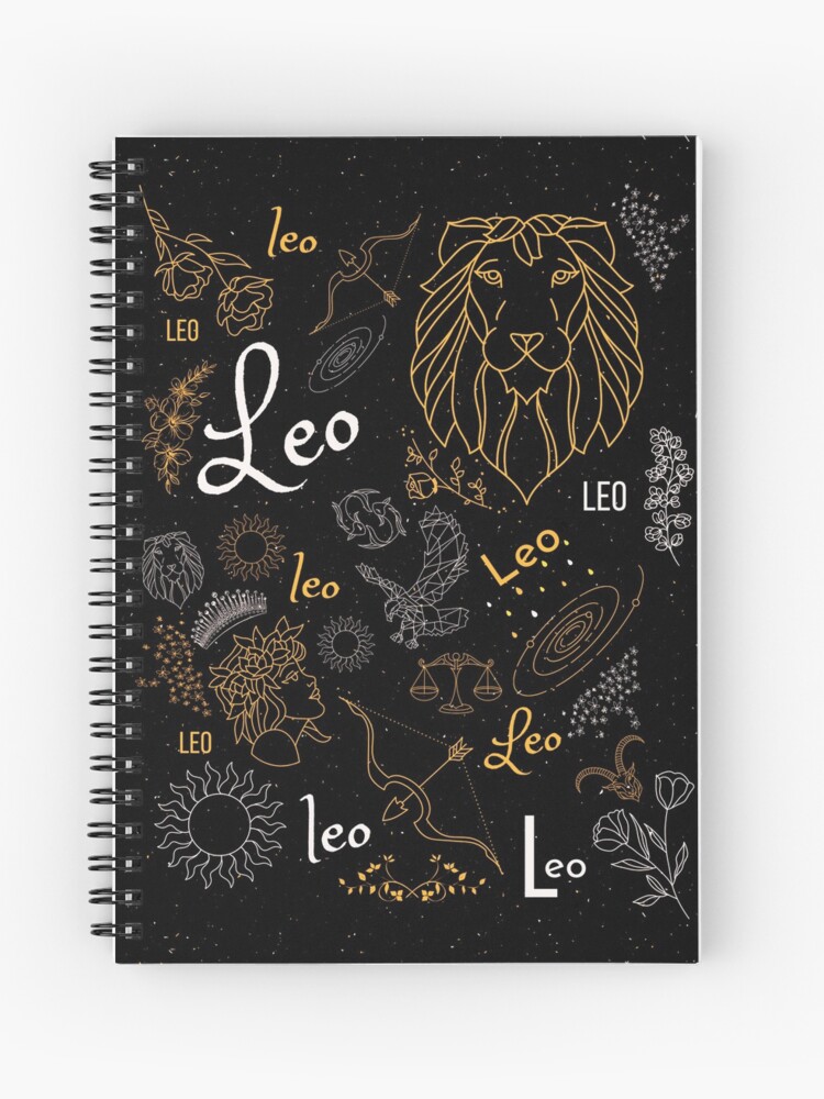 Leo: Astrology Zodiac Sign Stars Celestial Journal, Notebook, Diary:  College Ruled, 6x9 (Starry Zodiac)