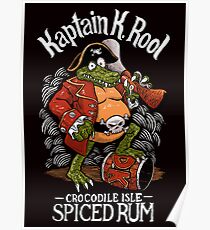 Kaptain's Rum Poster