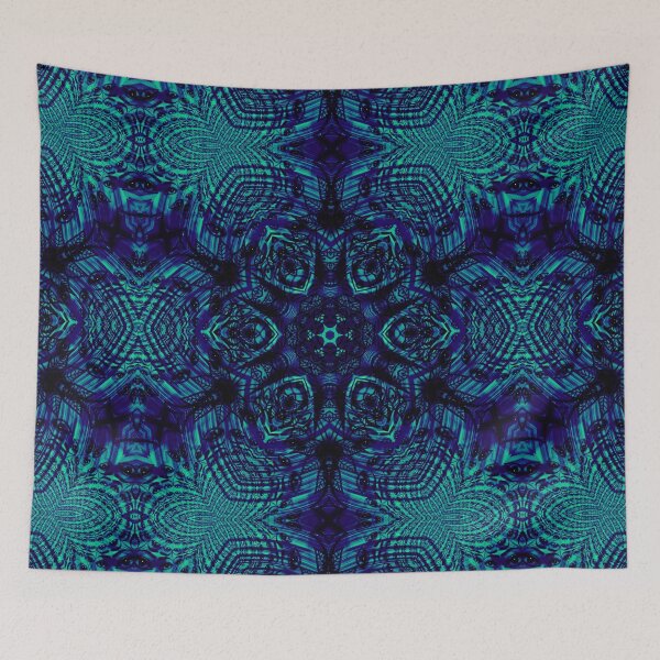 Item preview, Intense Psychedelic Inner Eyes Wisdom Trip Mandala designed and sold by GloomyLand.