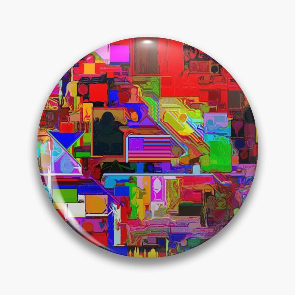 Item preview, Reddit Place r/place Abstract Digital Painting designed and sold by Dator-Abstracts.
