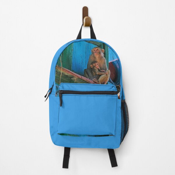 Item preview, Indian Urban Mother Monkey and Baby Family, Shimla, India designed and sold by worldways.