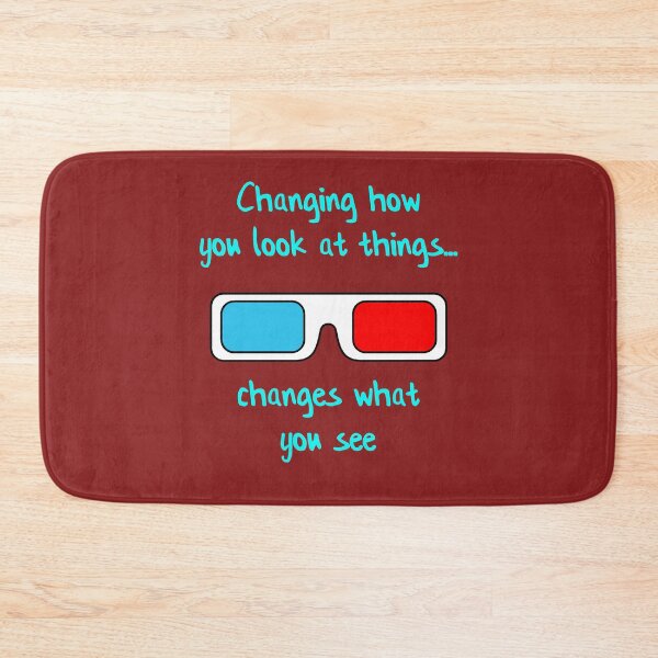 Item preview, Changing how you look at things designed and sold by positivemessage.