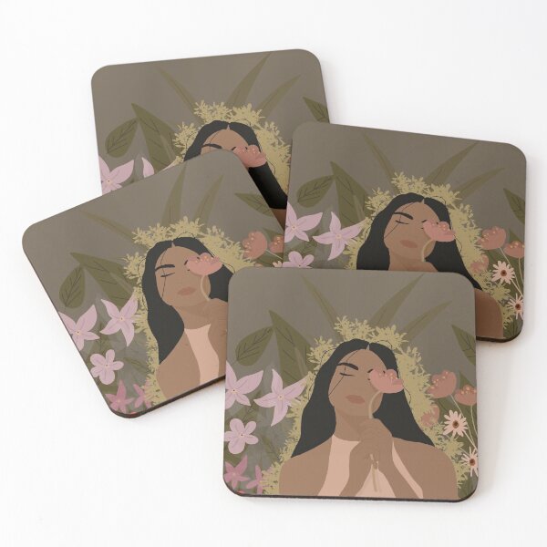 Item preview, Illustration girl in nature designed and sold by Elisab2.