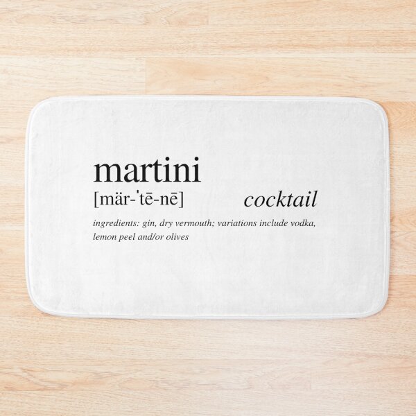 Item preview, Martini cocktail designed and sold by ALushLifeManual.