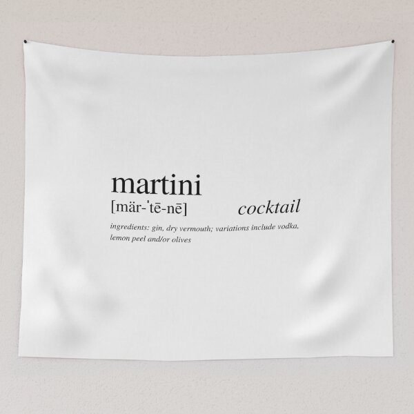 Item preview, Martini cocktail designed and sold by ALushLifeManual.