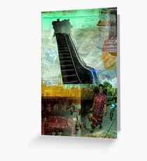 Canvas collage # 4 Greeting Card