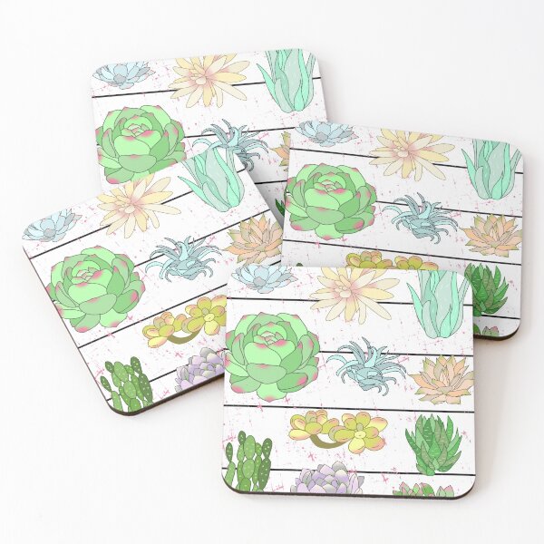 Item preview, succulent pattern designed and sold by FandomizedRose.