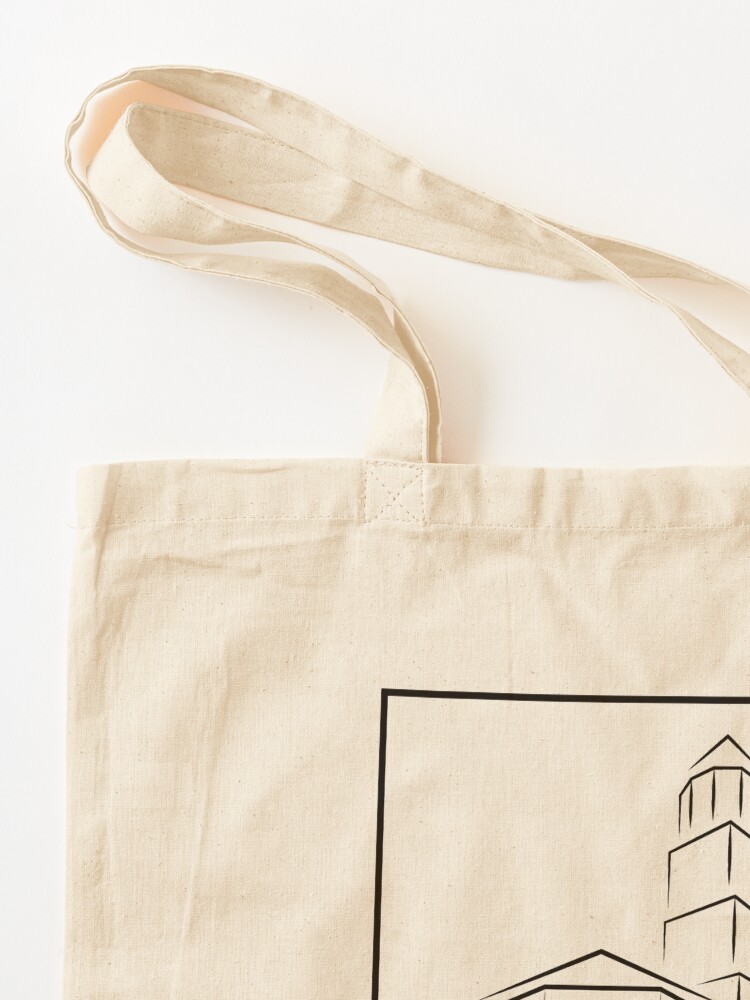 Alternate view of SIMPLE CITY DRAWING | SPLIT, CROATIA Tote Bag