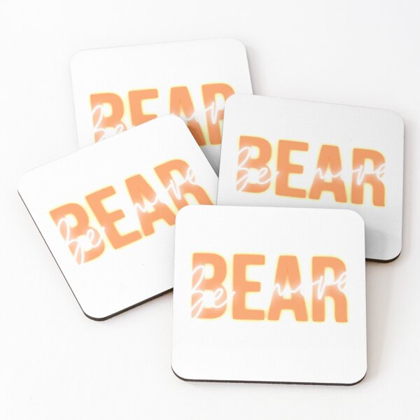 Item preview, Be More Bear Orange designed and sold by BigBrightBear.