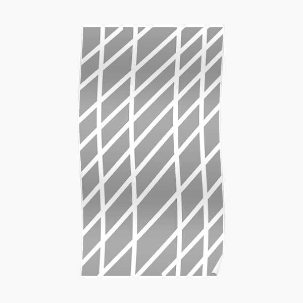 just a (grey) stripe dream Poster