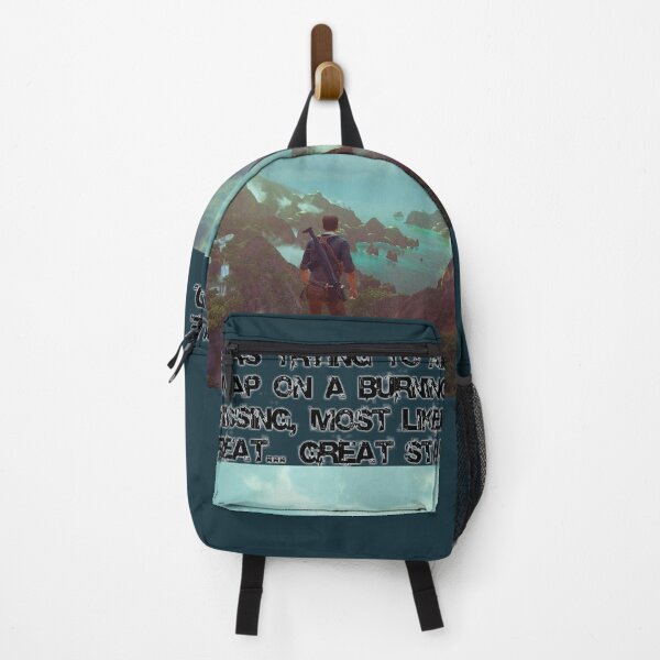 Item preview, Nathan Drake quote (Uncharted) designed and sold by erikvanrent.
