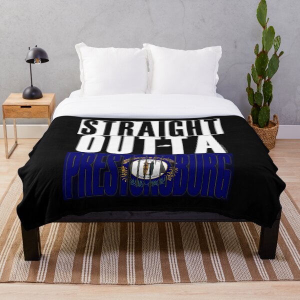 Item preview, Straight Outta Prestonsburg Kentucky Flag by Merch Creation Studio designed and sold by MerchCStudio.