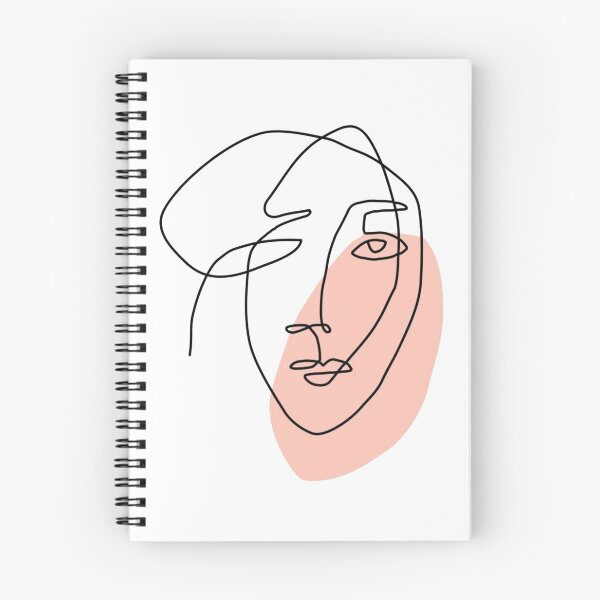 Item preview, Linear abstract face designed and sold by MisoraA.