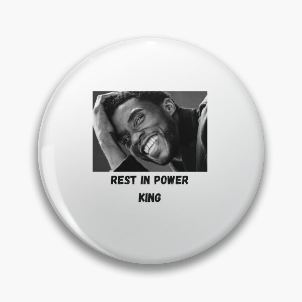 Item preview, Chadwick Boseman: Rest In Power King Black Font designed and sold by arnabbabai.