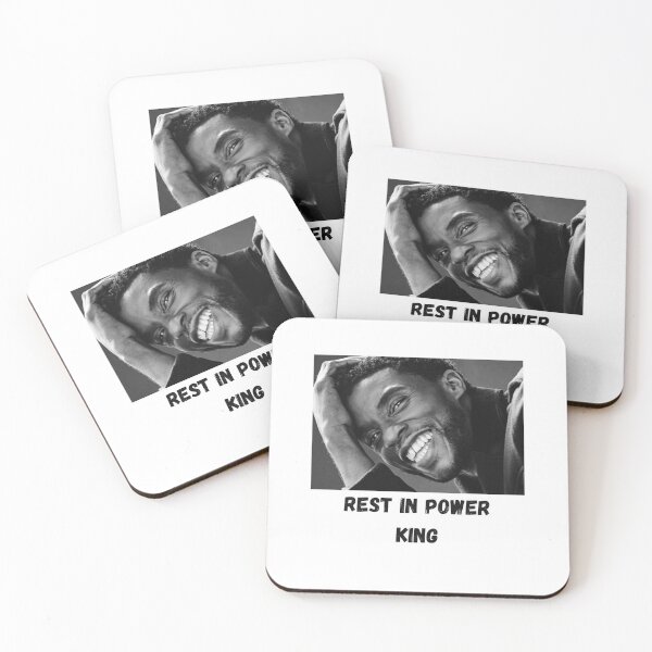 Item preview, Chadwick Boseman: Rest In Power King Black Font designed and sold by arnabbabai.