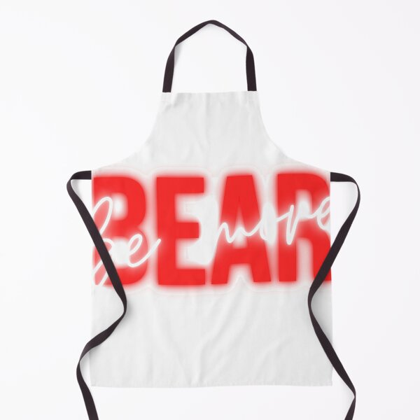 Item preview, Be More Bear Red designed and sold by BigBrightBear.
