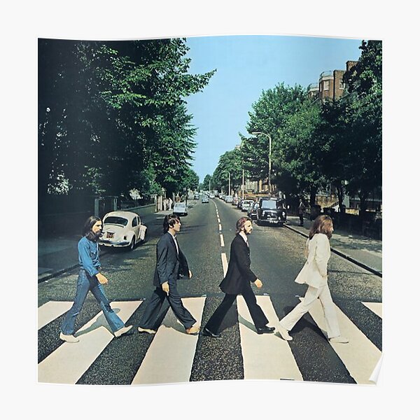 Abby Road, the Beatles Poster