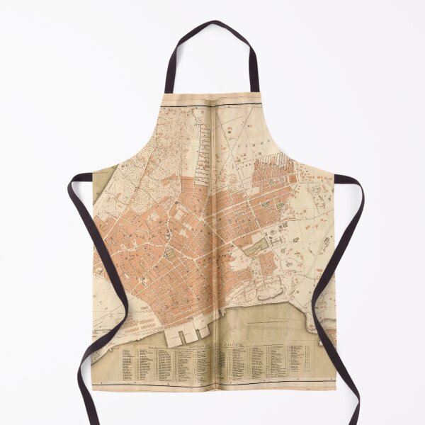 Item preview, Map of Mumbai (Bombay), India (1855) designed and sold by allhistory.