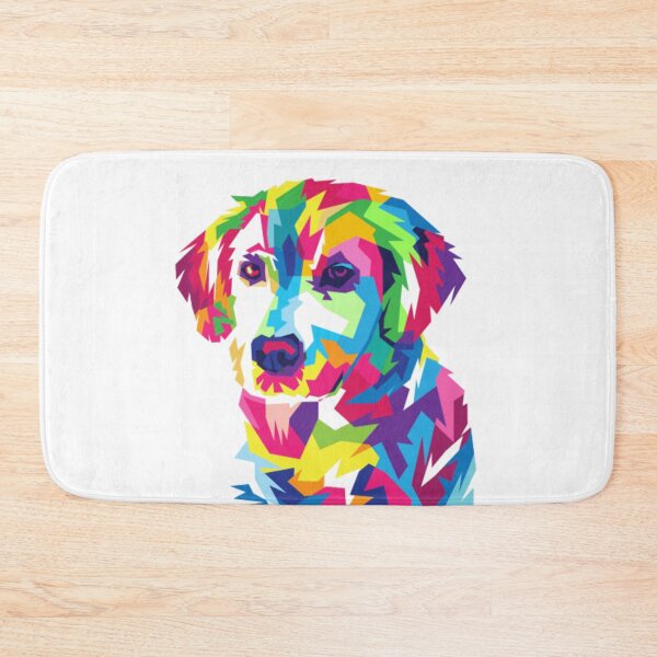 Item preview, Colorful dog picture designed and sold by digitalgull.