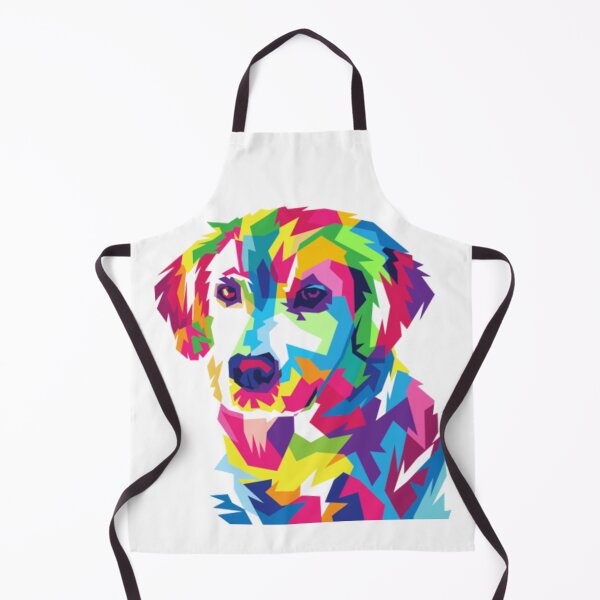 Item preview, Colorful dog picture designed and sold by digitalgull.