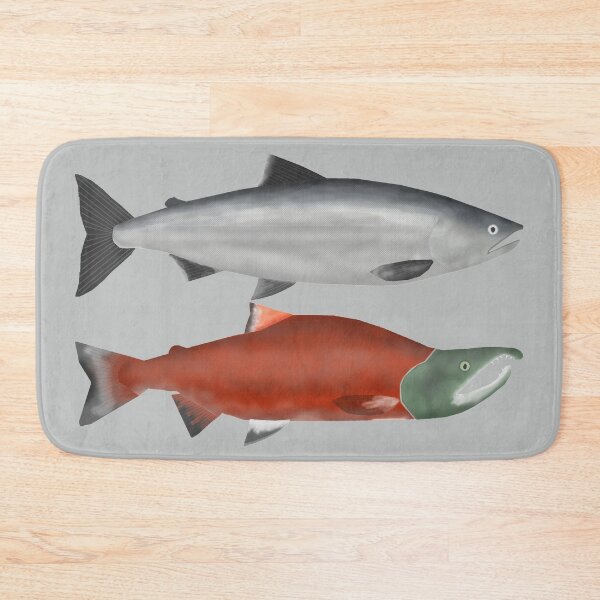Item preview, Sockeye Salmon Group designed and sold by fishfolkart.