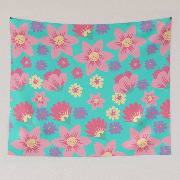 Item preview, Encounter of Flowers (in blue) designed and sold by TheAfer.