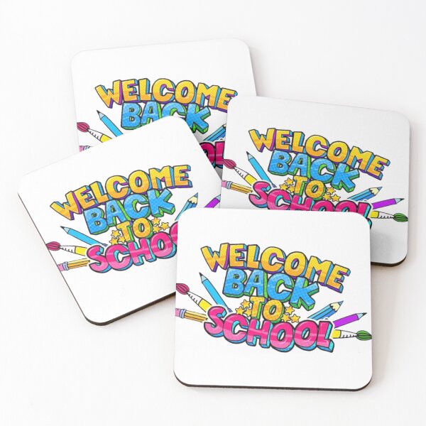 Item preview, "Welcome back to school" text designed and sold by Iamstar.