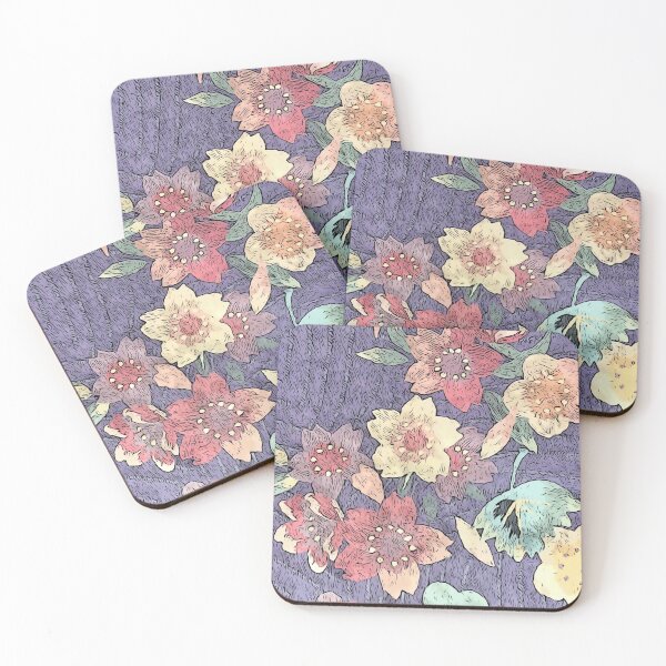 Item preview, Floor Series: Tottori Flowers designed and sold by guoshengz.